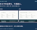 既存のホームページ・LPを外国語に翻訳します 日本語で相談。文章・料金・写真を専用パネルで編集 イメージ3