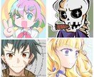 ご希望のアイコン幅広くお届けします ポップにシンプル、ベタ多め、少年漫画から水彩風まで色々 イメージ2
