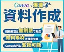 Canvaで爆速！お急ぎ資料作成承ります 【伝わる×魅せる】超特急でも丁寧にブラッシュアップ！ イメージ1