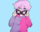 SNSのアイコン、ヘッダー描きます デフォルメ限定です！可愛く描きます！ イメージ5