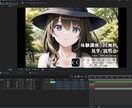 動画編集(カット編集、テロップ挿入等)承ります シンプルな価格体系！丁寧、即納、業界最安値がモットーです！ イメージ5