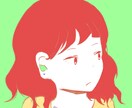 シンプル＆かわいい！アイコンイラスト作成します SNS等のプロフィール画像におすすめです（似顔絵風もOK！） イメージ1