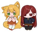 可愛いミニキャラ描きます やわらかいタッチが魅力です！初心者大歓迎♩ イメージ3