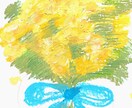 オイルパステルでナチュラルでシンプルな絵を描きます 即日可能、格安で描きます。植物、食べ物、アイテムなど！ イメージ1
