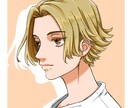 SNS用のアイコンイラスト描きます 少年や少女の絵が得意です！オリキャラ制作もご相談ください！ イメージ6