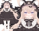 可愛い★ハイクオリティなlive2Dモデル作ります キャラクターデザイン～モデリングまで一括制作！ イメージ4