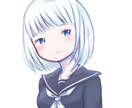 アイコンやサムネ、女の子メインの絵を描きます 優しさと悲しさと、想いのこもった絵をあなたに。 イメージ7