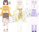 アイコンや立ち絵･キャラデザも★イラスト作成します ★可愛いからかっこいいまで、誠心誠意イラスト描きあげます！★ イメージ9