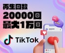 TikTok再生数最大10万回に増加させます あなたの投稿を世界中に拡散して再生数を増やします イメージ4