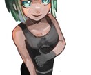 あなたの「今の気持ちを」をミニイラストにします 2週間のチャットでエッセンスを集めて、よりあなたの為の作品に イメージ10
