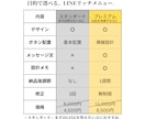 女性向けLINEリッチメニューを制作します はじめてでも安心。使われる前提で制作 イメージ3