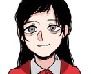 線画・アニメ風・厚塗り風イラストアイコン承ります 1枚1000円★自分だけのイラストアイコンが必要な方へ イメージ2