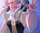 サムネ等に溶け込む可愛いイラスト描きます 可愛い・綺麗なイラストが得意です。 イメージ2