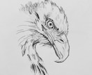 世界に一つだけのかっこいいデッサン似顔絵を描きます 動物人物OK♪インテリアや記念日、プレゼントにも！ イメージ2