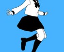可愛いポップなイラストを描きます シンプルなデザインなので色々な用途に使えます イメージ1