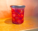 柑橘薫る完熟苺のコンポートのレシピをご提供致します ほんのり甘く柑橘系の香りがふと香る苺のコンポートです！ イメージ2