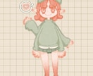 ポップで可愛いイラスト制作します SNS用アイコンやYouTubeのサムネ等にどうぞ！ イメージ2
