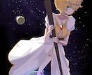 サムネや１枚絵にどうぞ！高品質イラストお描きします アニメ調の塗りで可愛く仕上げます！ イメージ4