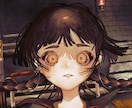 イラスト｜アナログのようなデジタル絵を描きます 頭に残る個性的で物語の様な世界観 イメージ9