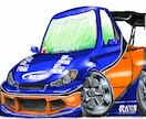 大切な愛車のイラスト描きます プレゼントにいかがでしょうか？ イメージ2