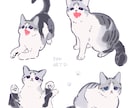 犬、猫、その他ペットや動物のイラストを描きます グッズやアイコン等にご使用いただけます。 イメージ3