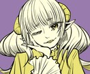 SNSなどのアイコンイラストを作成します あなた専用のアイコンで特別感を イメージ1
