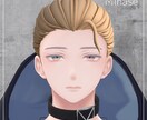 メンズ髪型3Dモデル制作｜高品質仕上げます 理想のメンズ髪型を3D化｜VRChat用 イメージ3