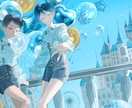 先着5枠限定価格 YouTubeサムネなど描きます 透明感ある美麗イラストならお任せ下さい！ イメージ2