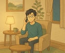 友達と喋るみたいに気軽におしゃべりします 仕事帰りにほっと一息。友達感覚で気軽におしゃべりしませんか？ イメージ3