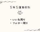 SNSのいいね代行・フォロー代行をします InstagramやXの、いいねやフォローを代行します。 イメージ1