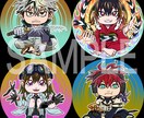 アイコンイラスト描きます コロコロとかわいいミニキャラをアニメ風の塗りで描きます イメージ1