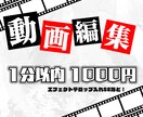 動画編集承ります 人を惹きつけるような動画編集！ イメージ1