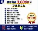 Excel・CSVの集計作業を自動化します CSVを入れるだけ。面倒な集計を自動化します イメージ5