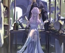 世界観重視の一枚絵を制作します お客様の世界観に合わせた一枚絵を一律15000で承ります イメージ2