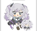 ミニキャラ（SD・デフォルメ）イラストを描きます 配信や動画、グッズにも使える可愛いまるっとしたミニキャラです イメージ8