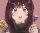 少女マンガ、アニメ風のアイコン描きます アイコンにピッタリの目を引くイラスト描きます! イメージ2