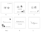 選べる書体＆デザイン♪屋外対応表札制作します 軽量♪門柱に＊サイズ変更可◎暮らしにそっと寄り添う表札。 イメージ5