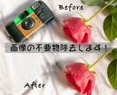 3枚で1000円!!画像の不要物を除去します ココナラ登録記念で格安!即日対応も可能です! イメージ1