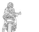 ライダー向けのイラストを出品します バイクorヘルメットなどのイラストを出品します イメージ8