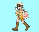 かわいいポップな多用途イラスト描きます スピード納品！今だけ低価格！結婚式・アイコン・プレゼントに イメージ4