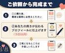 マッチングアプリのプロフィール作ります 男の本音と女の本音、両方知ってるからこそ書けます イメージ4