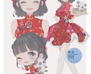 全力で可愛い女の子を描きます 商用無料！配信や記念日におすすめです イメージ8