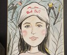 手描き似顔絵。推し活やペットとご一緒でも描きます あたたか似顔絵。この機会にお部屋の仲間にいかがですか？ イメージ4