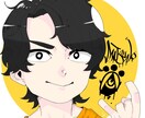 アニメの登場人物みたいなアイコン描きます 【初出品記念！10％OFF】オタクの夢を叶えるアイコンです。 イメージ4
