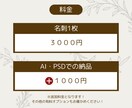 好印象を名刺のデザインから作ります 丸投げOK！丁寧な対応で安心を提供 イメージ4