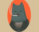 ポップなイラストをかきます ちょっとヘンテコでカラフルなイラストを描くのが好きです。 イメージ4