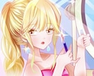 キラキラ可愛い女の子イラスト描きます 夢みたいな世界を、一枚の絵に。 イメージ1