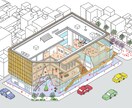 空間の魅力を引き出すパースを描きます 幅広いご要望に完成まで丁寧に寄り添い制作します！ イメージ2