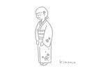 ほんわかした生活感のある人物を描きます シンプルでかわいらしい子供の絵が得意です！ イメージ9