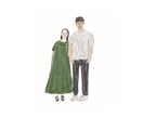 シンプルでおしゃれな似顔絵イラスト描きます ＼SNSアイコン、プレゼント、記念日に／ イメージ4
